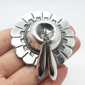 925 Sterling Silver Vintage Mexico Hat Pin Brooch