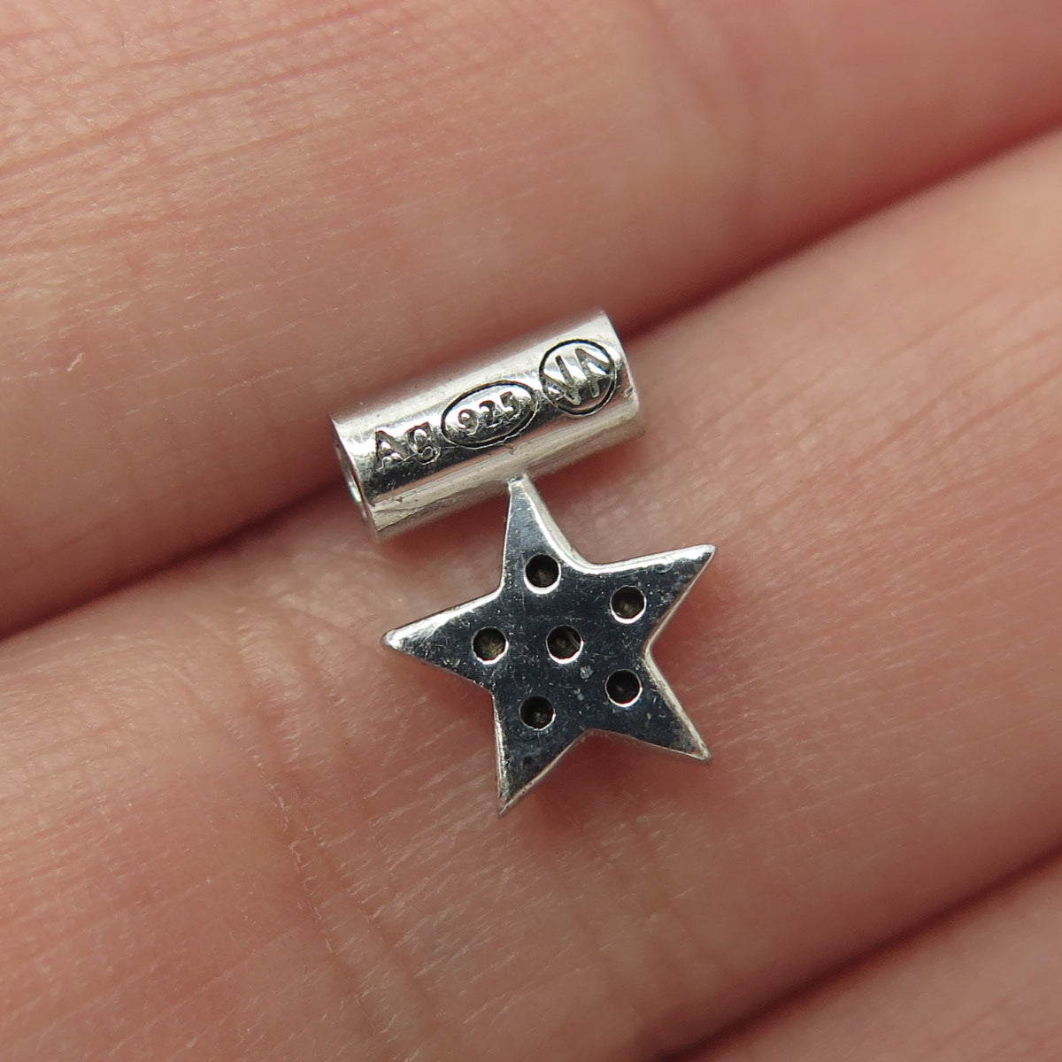 NOMINATION Italy 925 Sterling Silver Black Spinel Star SeiMia Pendant