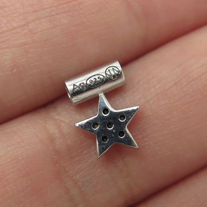NOMINATION Italy 925 Sterling Silver Black Spinel Star SeiMia Pendant