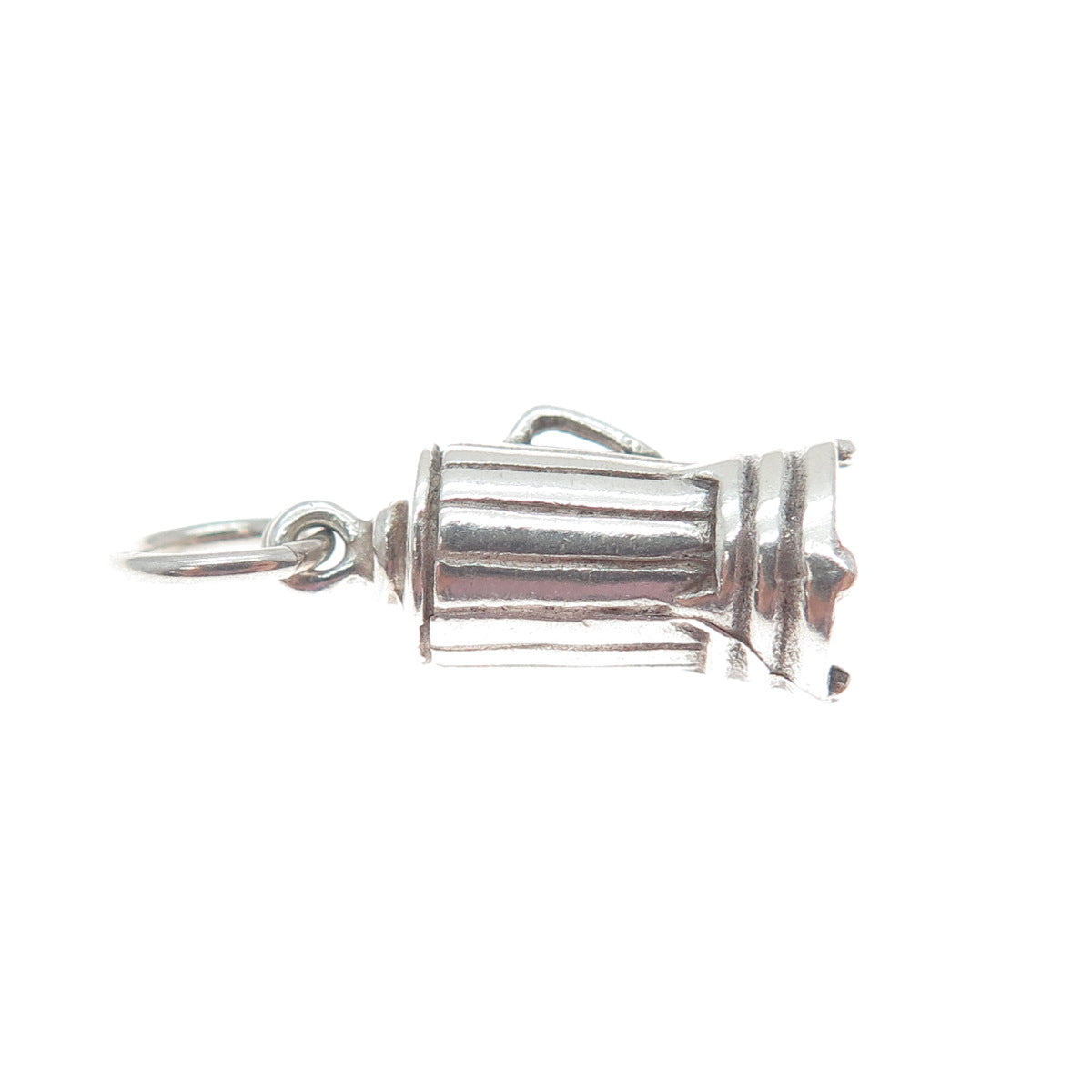REO CO. 925 Sterling Silver Vintage Blender Minimalist 3D Charm Pendant