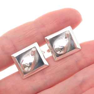 925 Sterling Silver Front Vintage Golf Club Cufflinks