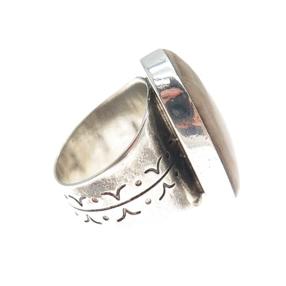 JAY KING DESERT ROSE 925 Sterling Silver Vintage Tribal Ring Size 6.25