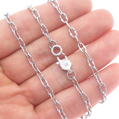 TACORI 18K Gold & 925 Sterling Silver Crescent Eclipse Chain Necklace 32"