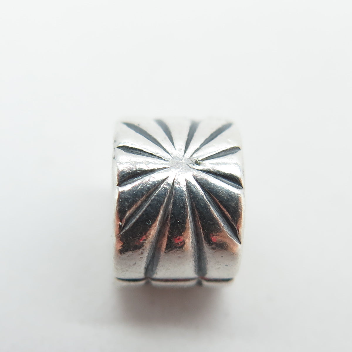 PANDORA 925 Sterling Silver Sunburst Clip Charm