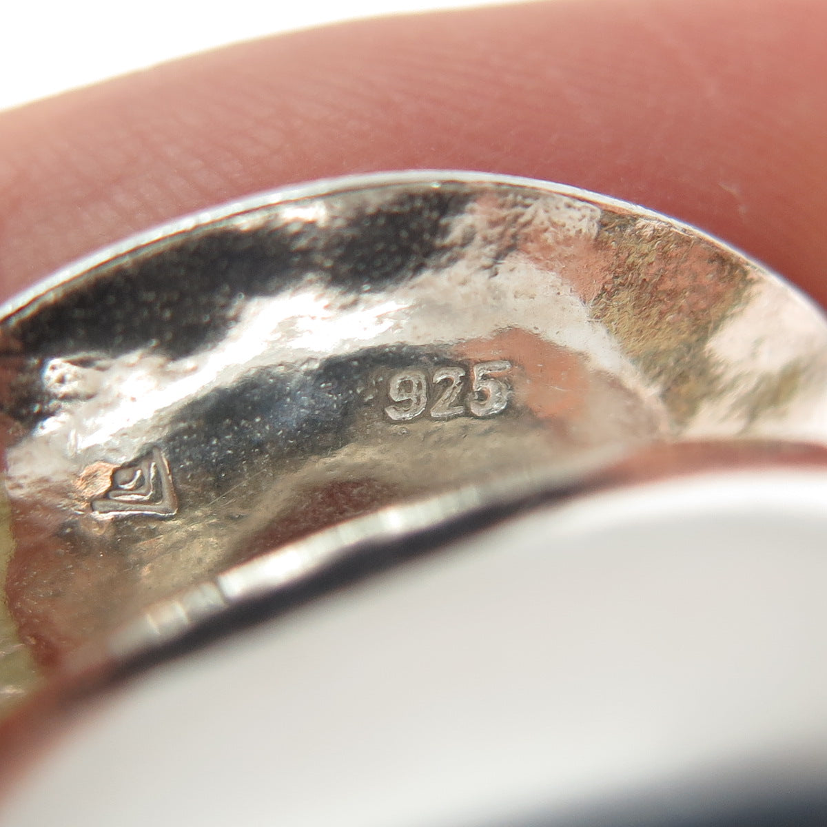 SILPADA 925 Sterling Silver Vintage Modernist Disc Oxidized Ring Size 10.75
