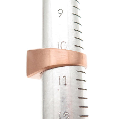 Badel 925 Sterling Silver Rose Gold Plated Real Black Diamond Ring Size 10.5