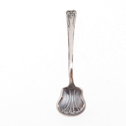Sinclair Mfg. Co. 925 Sterling Silver Antique Art Deco Salt & Spices Spoon