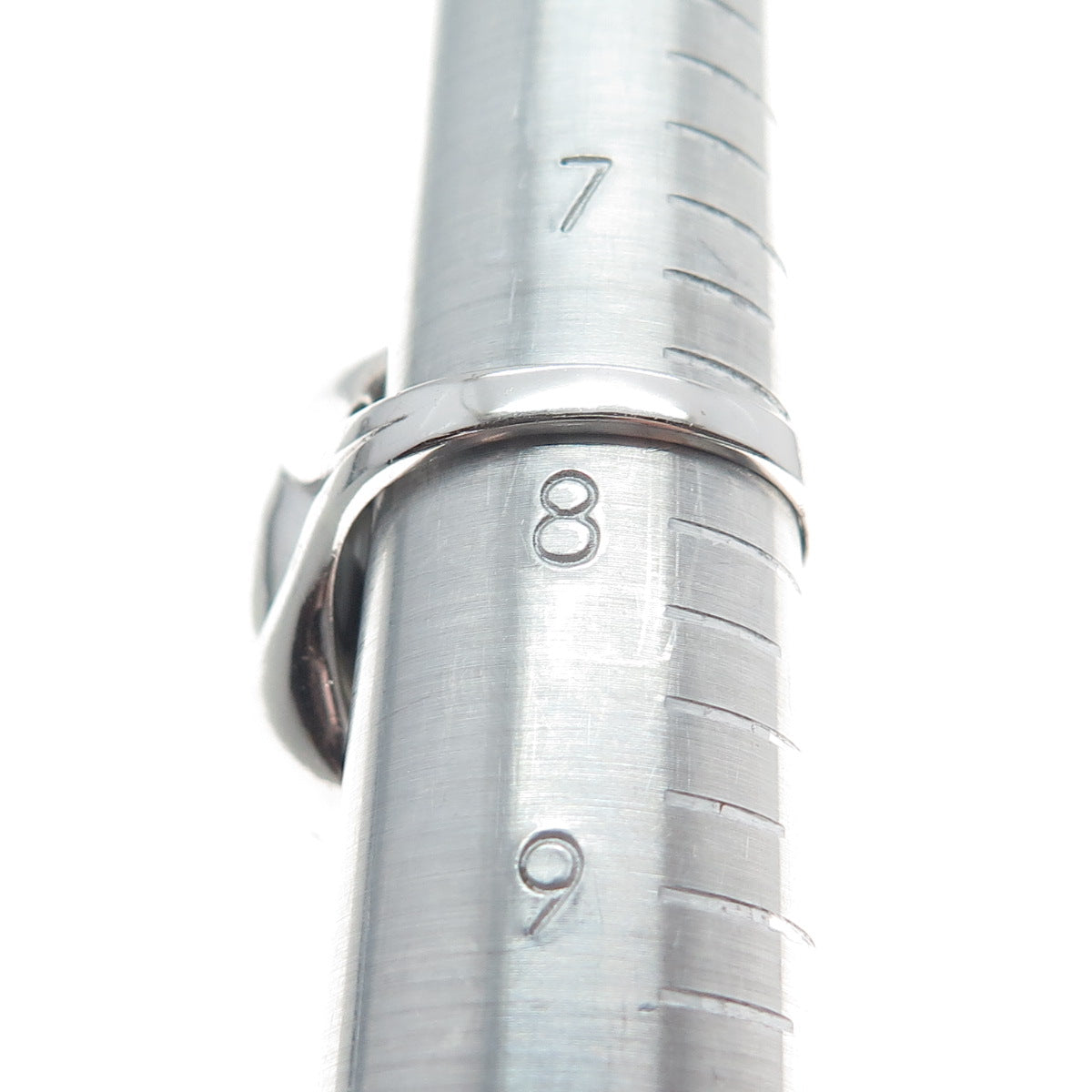 BLQ Basiq Jewelry 925 Sterling Silver Real Moonstone Statement Ring Size 7.75