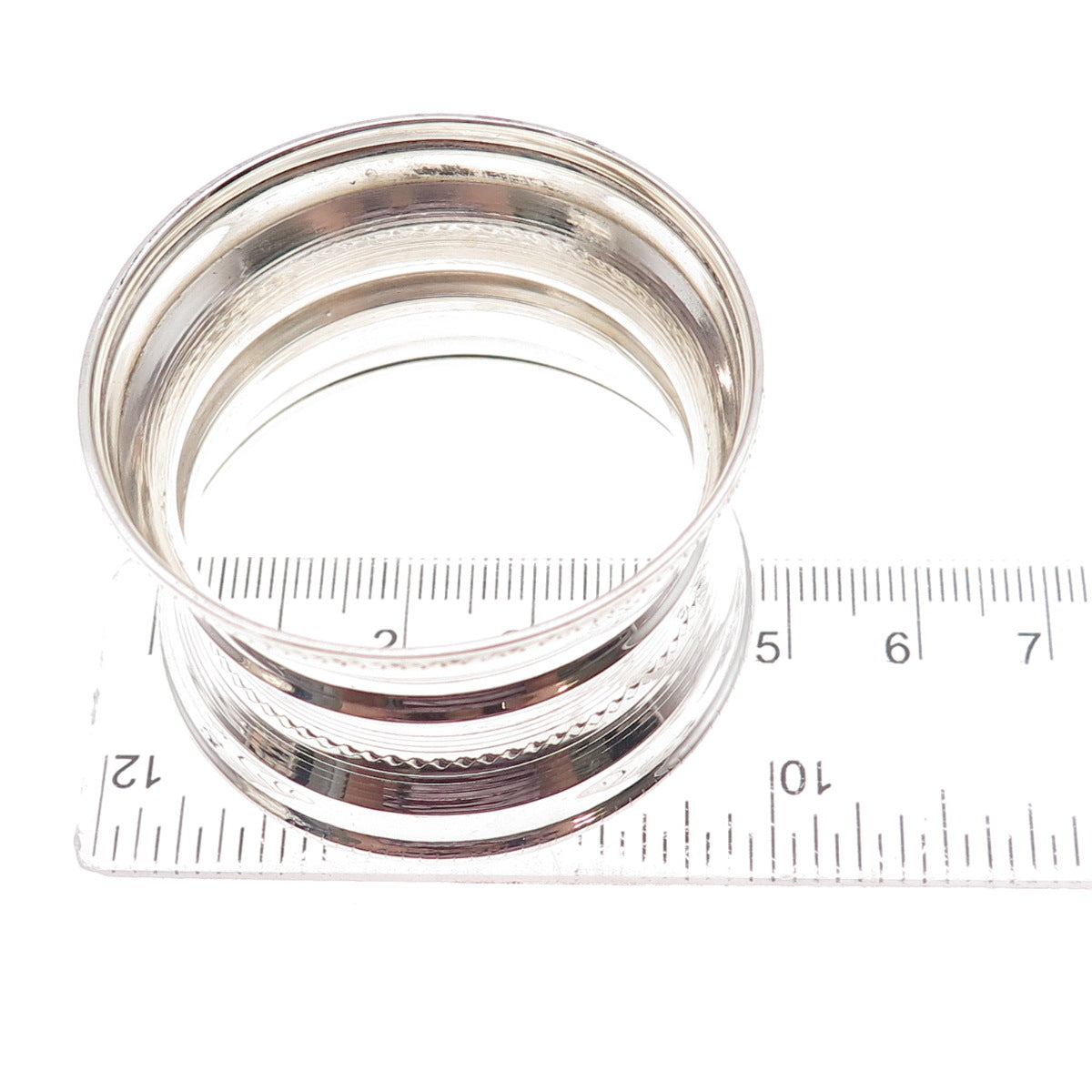S. Blanckensee & Son 925 Sterling Silver Antique 1931 Birmingham Napkin Ring