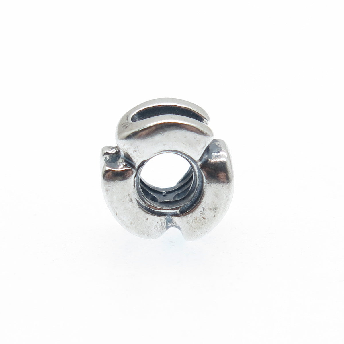CHAMILIA 925 Sterling Silver Letter U Initial Bead Charm