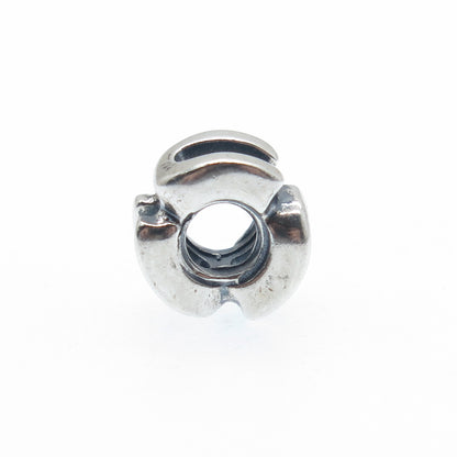 CHAMILIA 925 Sterling Silver Letter U Initial Bead Charm