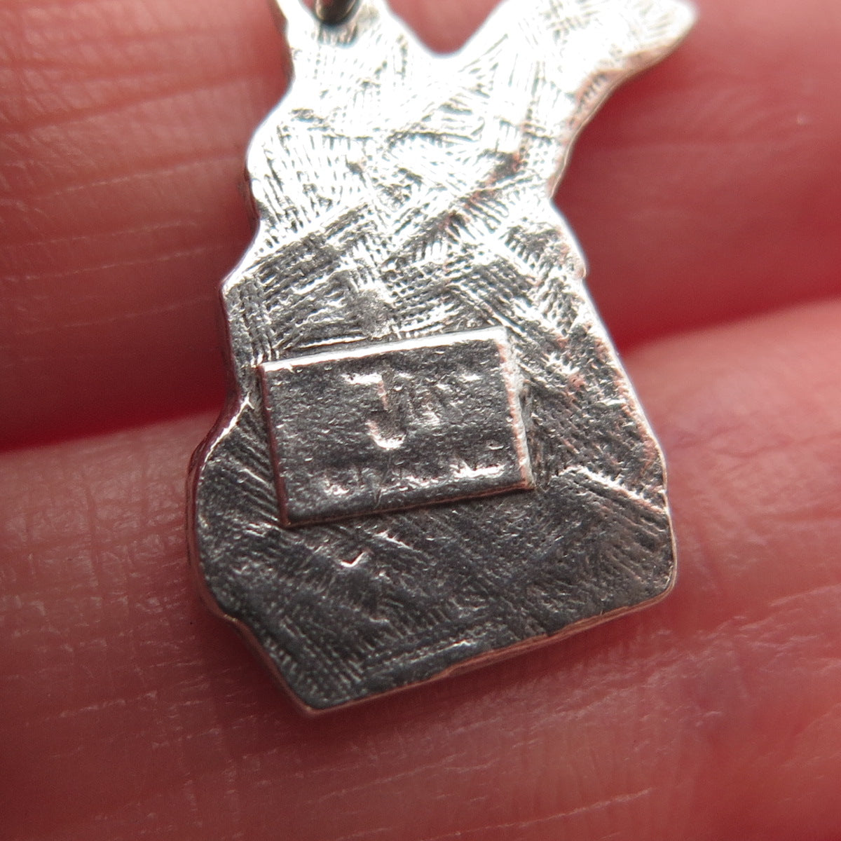Bell Trading Post 925 Sterling Silver Vintage Michigan State Mini Charm Pendant