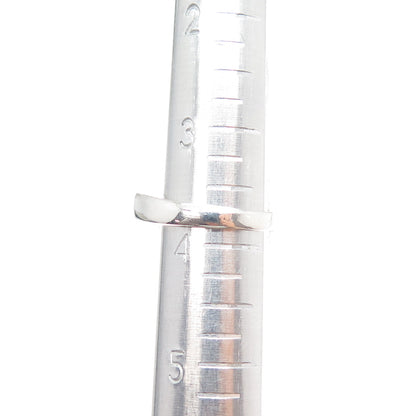 Old Pawn 925 Sterling Silver Vintage Southwestern Turquoise Inlay Ring Size 3.75