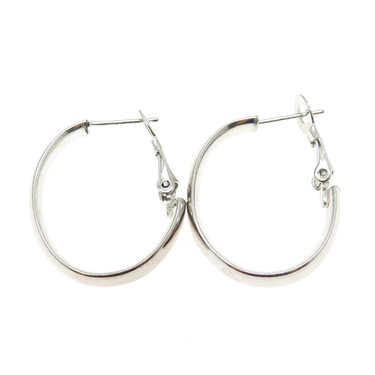 925 Sterling Silver Hoop Earrings