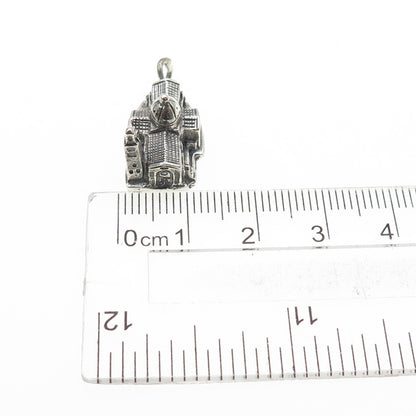CREED Sterling Vintage National Shrine of the Immaculate Conception Mini Pendant