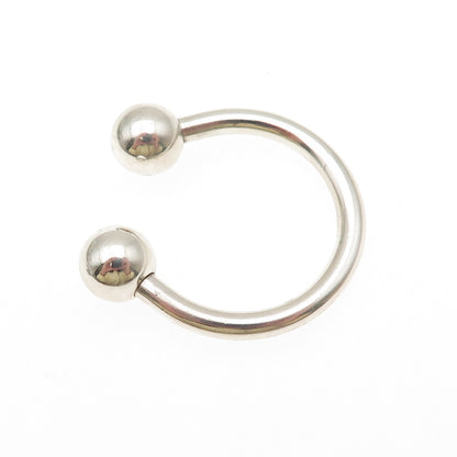 TIFFANY & CO. 925 Sterling Silver Vintage 2001 Screw Ball Key Ring