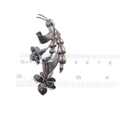 A&Z HAYWARD 925 Sterling Silver 1/20 12K Gold Filled Vintage Flower Pin Brooch