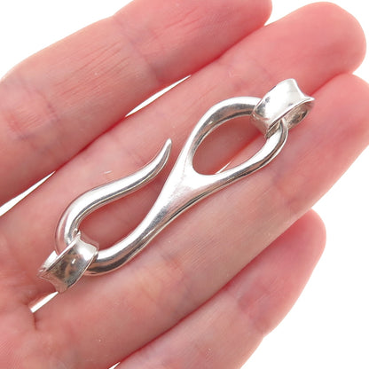 Ippolita 925 Sterling Silver Bracelet / Necklace Hook Lock Clasp