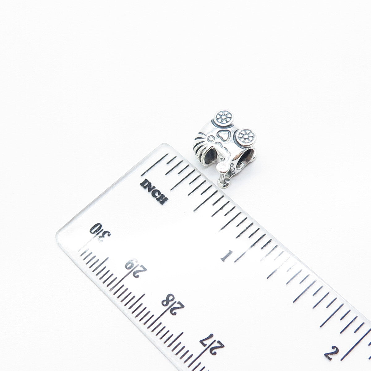 925 Sterling Silver Pandora Baby Carriage / Stroller Bead Charm