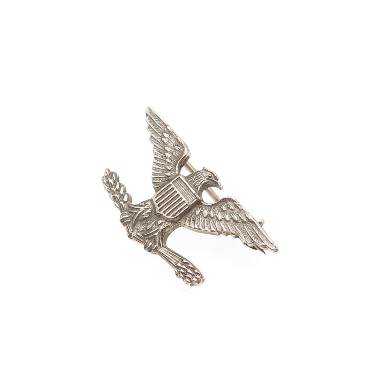 Meyer 925 Sterling Silver Antique WWII US Army Air Force Colonel Pin Brooch