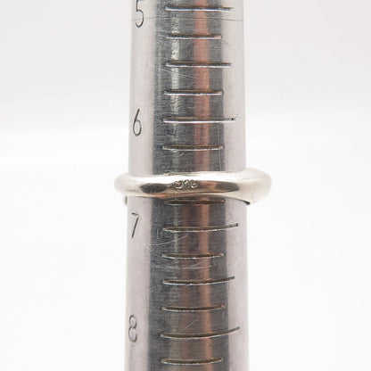 925 Sterling Silver Vintage Aries Zodiac Sign Ring Size 6.75