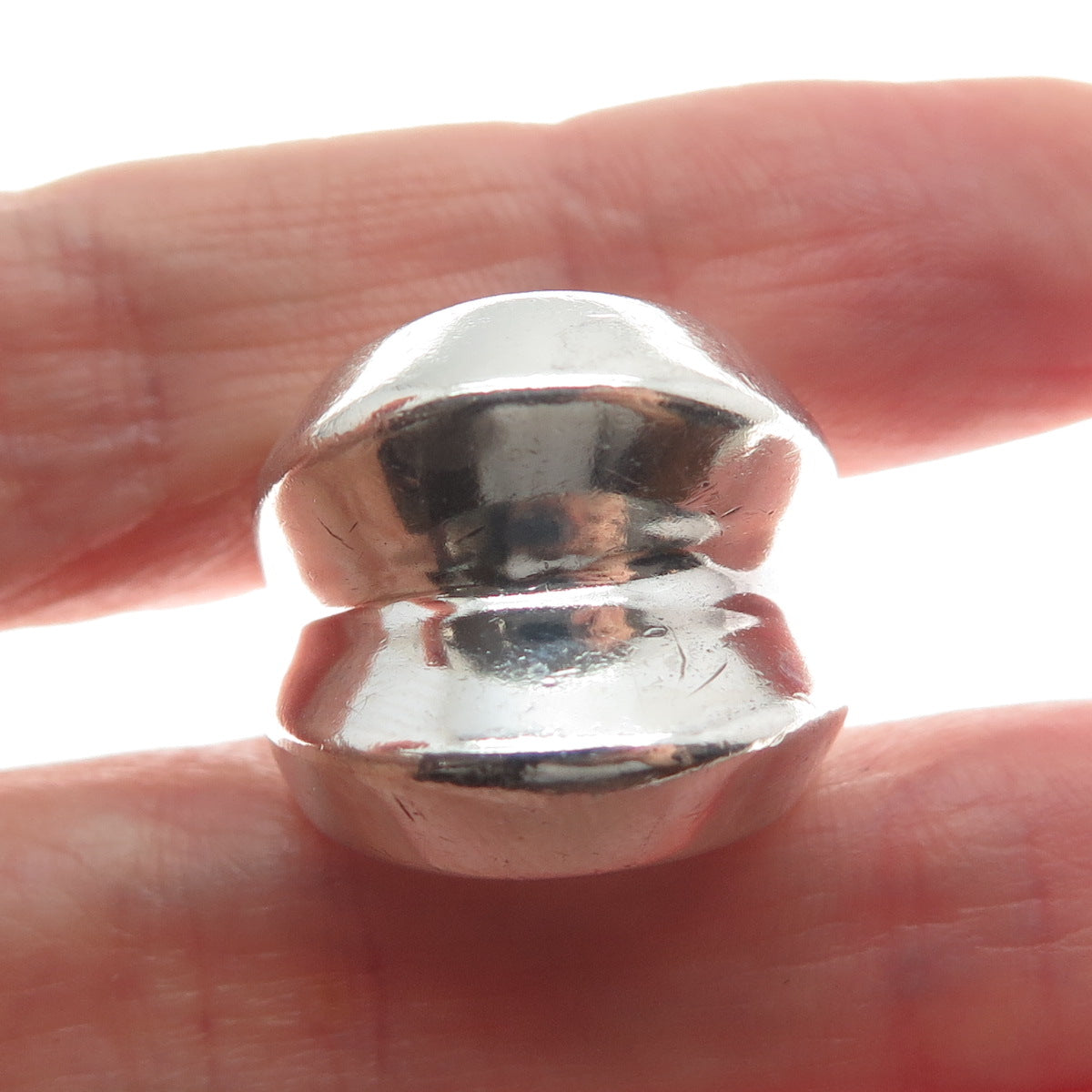 ESPO JOSEPH ESPOSITO 925 Sterling Silver Vintage Modernist Ring Size 7.25