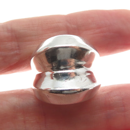 ESPO JOSEPH ESPOSITO 925 Sterling Silver Vintage Modernist Ring Size 7.25