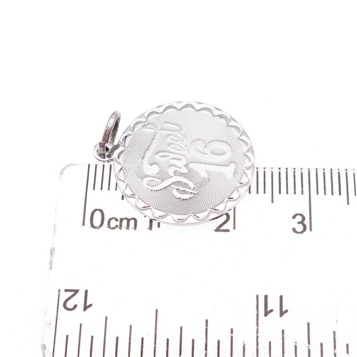 Spencer 925 Sterling Silver Vintage Sweet 16 Charm Pendant