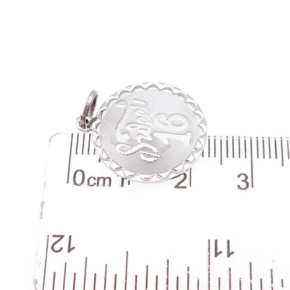 Spencer 925 Sterling Silver Vintage Sweet 16 Charm Pendant