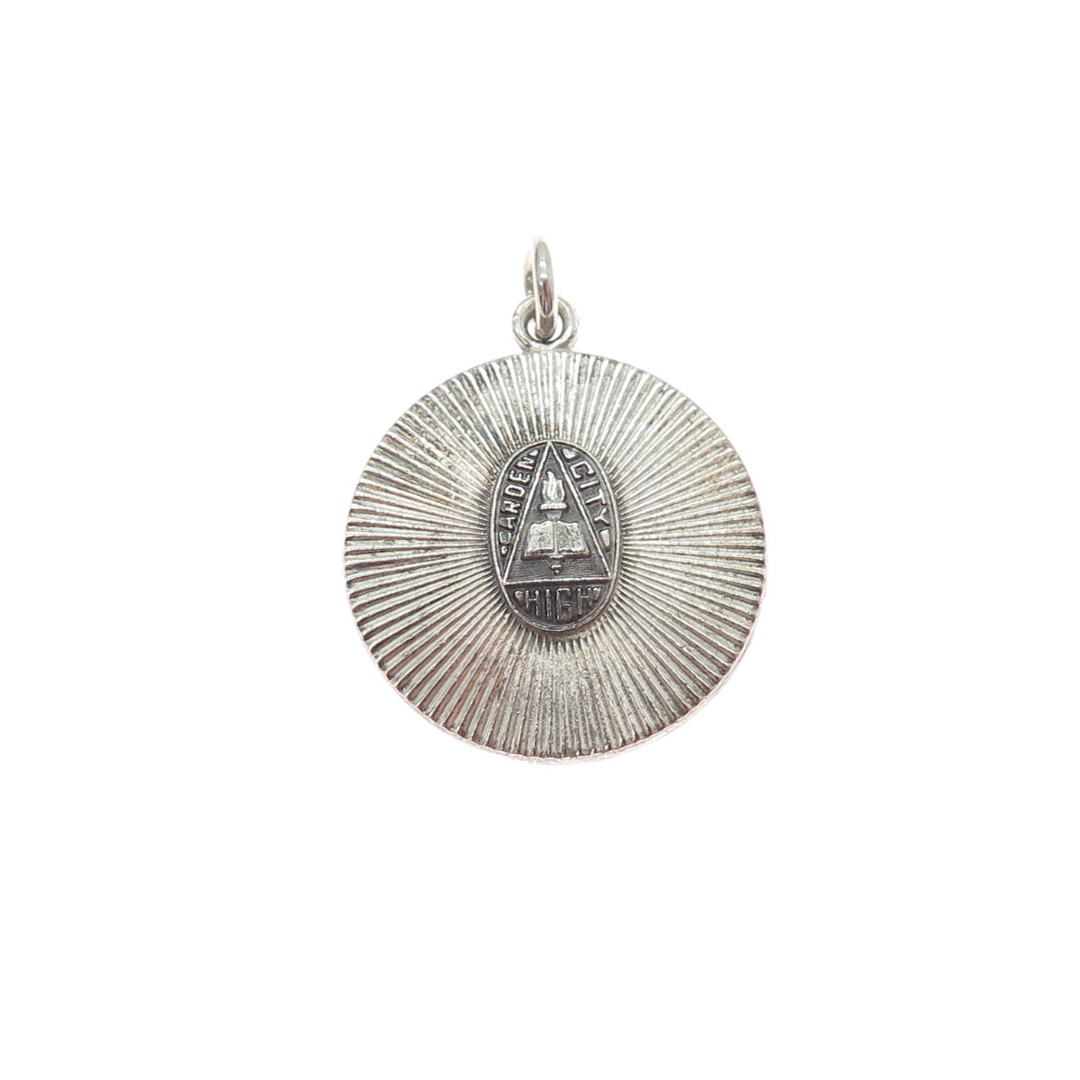 DIEGES & CLUST 925 Sterling Silver Vintage 1962 Garden City High School Pendant