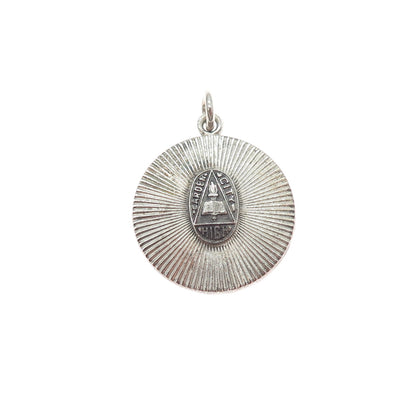 DIEGES & CLUST 925 Sterling Silver Vintage 1962 Garden City High School Pendant