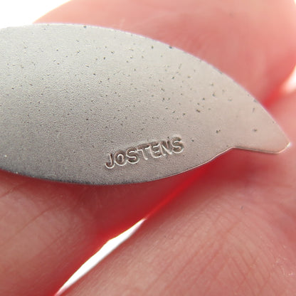 JOSTENS 925 Sterling Silver Vintage Cross Religious Pendant