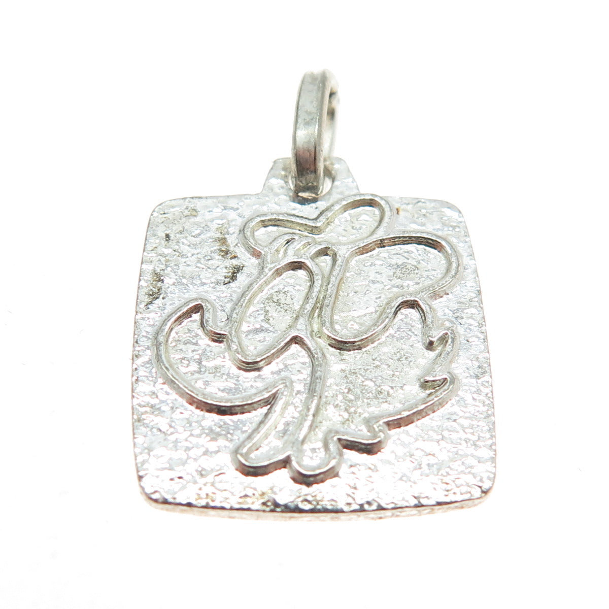 WALT DISNEY 800 Silver Vintage Minnie Mouse Charm Pendant