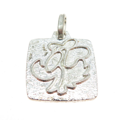 WALT DISNEY 800 Silver Vintage Minnie Mouse Charm Pendant