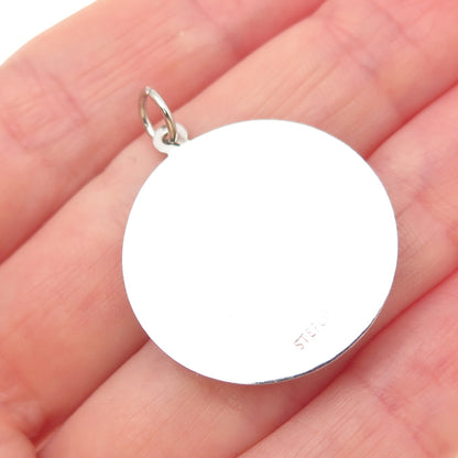 925 Sterling Silver Vintage Donkey Charm Pendant