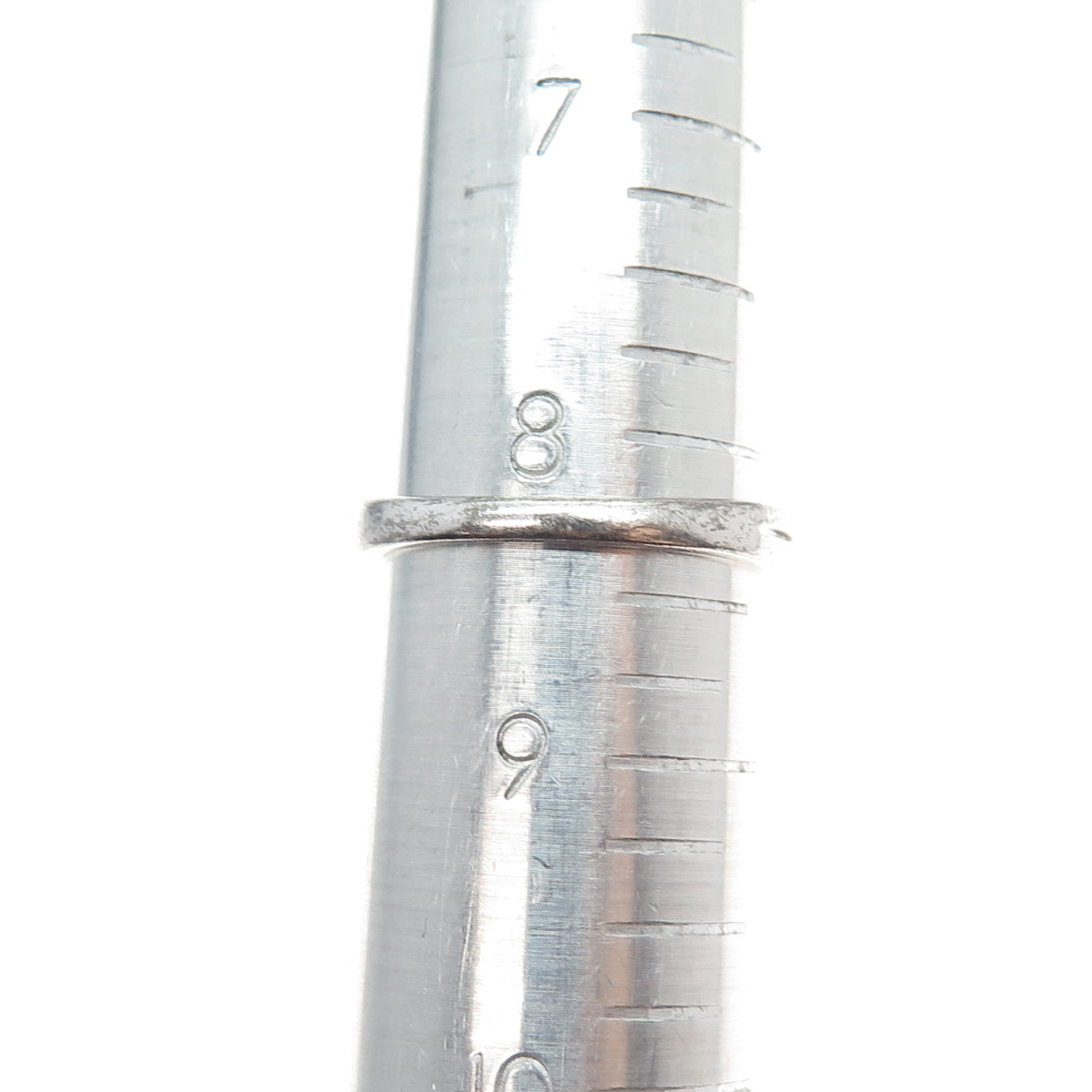 925 Sterling Silver Round-Cut C Z Promise Ring Size 8.25