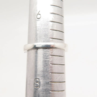 925 Sterling Silver Round-Cut C Z Ring Size 7