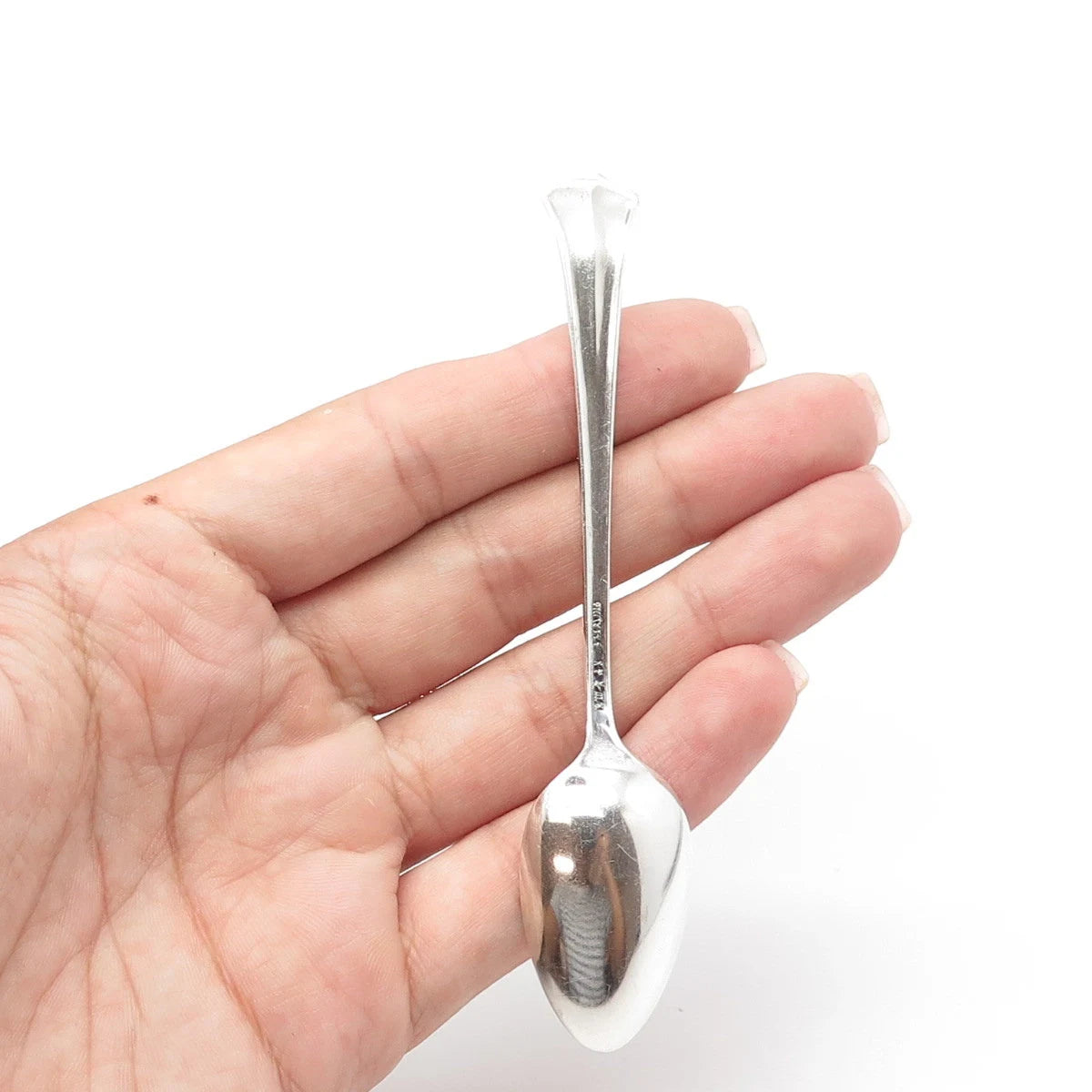 925 Sterling Silver Antique Art Deco R. Wallace & Sons Mfg. States Cities Spoon