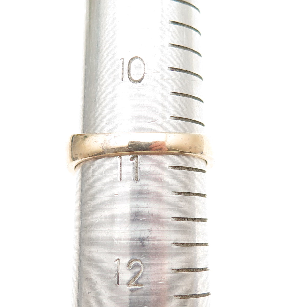 925 Sterling Gold Plated Blue Diamond Star Sapphire & White Topaz Ring Size 11