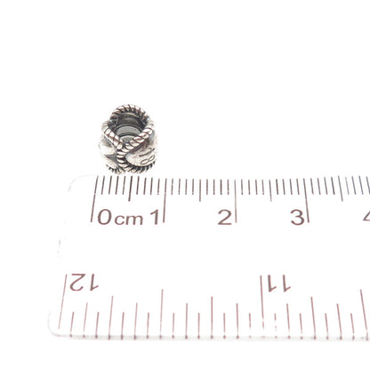 PANDORA 925 Sterling Silver 18th Birthday Heart Slide Bead Charm