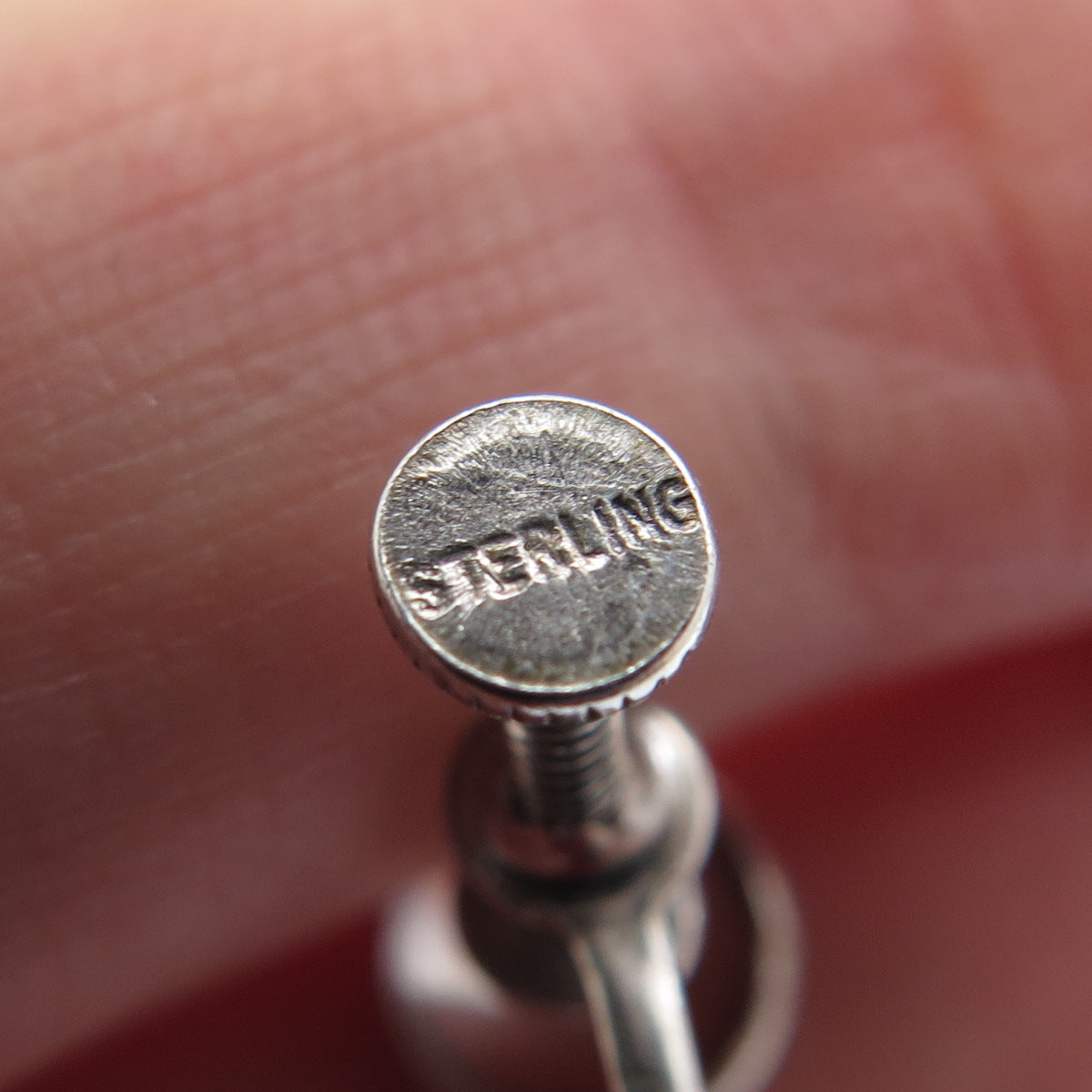 Old Pawn 925 Sterling Silver Vintage Southwestern Real Agate Dangle Earrings