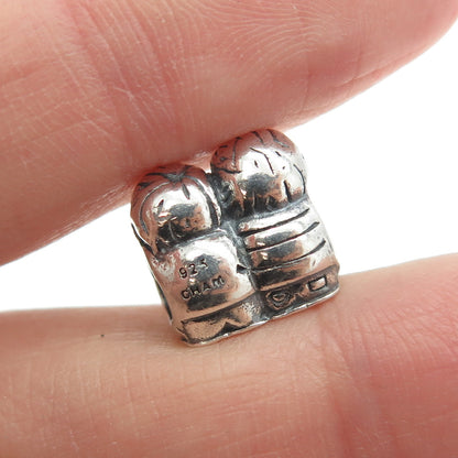 CHAMILIA 925 Sterling Silver Brothers Bead Charm