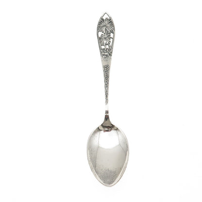 CHARLES M. ROBBINS 925 Sterling Silver Antique Art Deco Bermuda Coffee Spoon