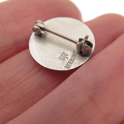 925 Sterling Silver Vintage Procter & Gamble 10-year Service Award Pin Brooch
