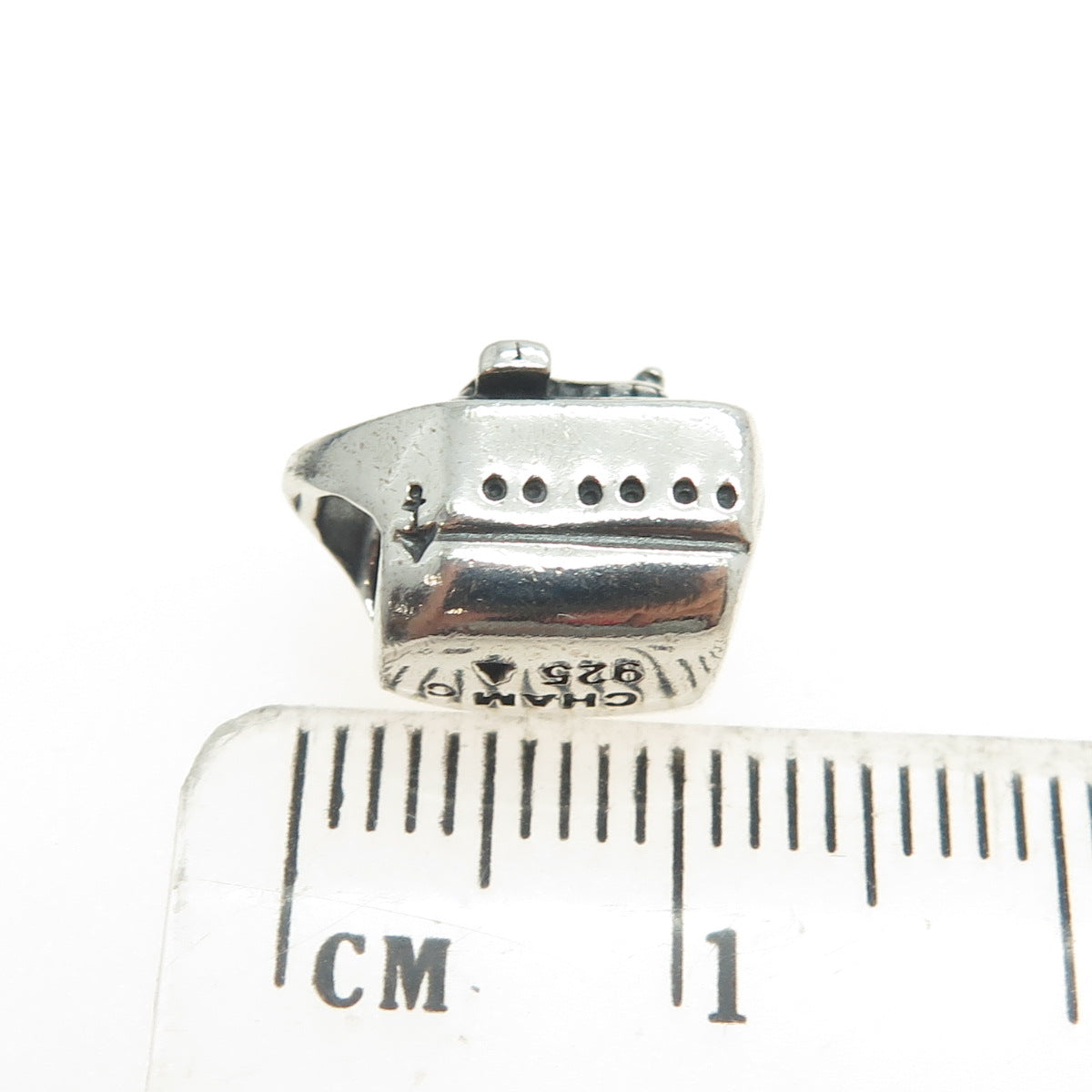 CHAMILIA 925 Sterling Silver Cruise Ship Bead Charm