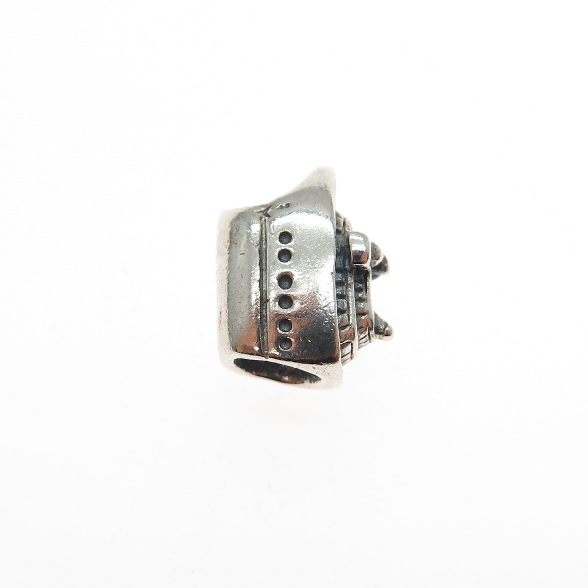 CHAMILIA 925 Sterling Silver Cruise Ship Slide Bead Charm