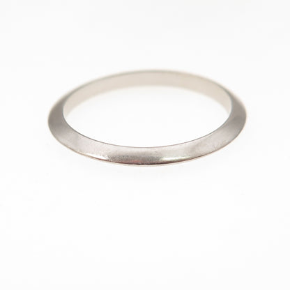 Tiffany & Co. 950 Platinum Vintage Knife-Edge Wedding Band Ring Size 6