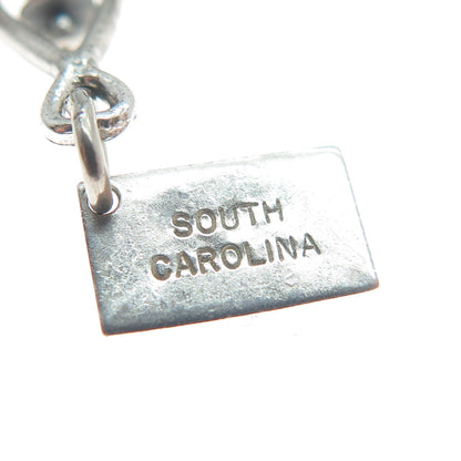 BELL TRADING POST 925 Sterling Silver Antique Cannon Military Mini Charm Pendant