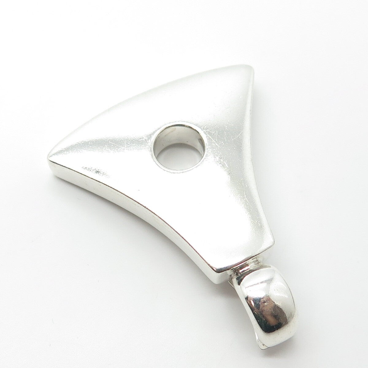 950 Silver Vintage Modernist Pendant