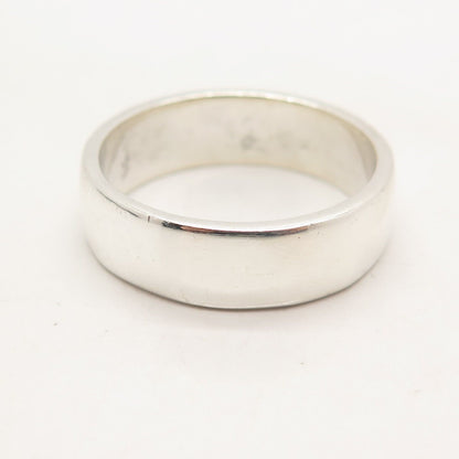 925 Sterling Silver Vintage S.S.I "Faith" Band Ring Size 12.5